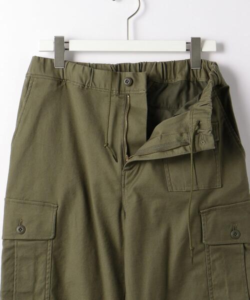 green label relaxing（グリーンレーベルリラクシング）の「＜GLR/ lab＞ジャングルファティーグ カーゴパンツ（カーゴパンツ・メンズ・ブラック/オリーブ・S/M/L/XL）」の8枚目の写真