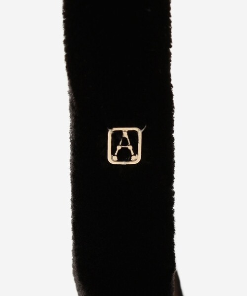 MACKINTOSH LONDON(マッキントッシュ ロンドン)の「【ALEXANDRE DE PARIS】ベロアカチューシャ(カチューシャ・レディース・ブラック/チャコールグレー・FREE)」の6枚目の写真