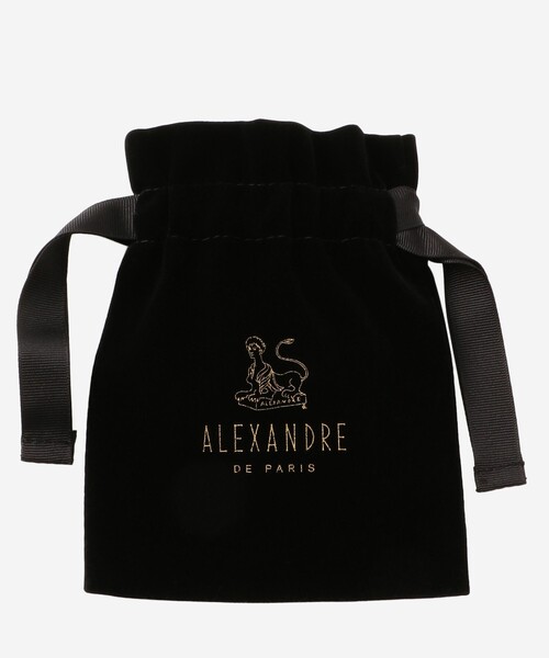 MACKINTOSH LONDON(マッキントッシュ ロンドン)の「【ALEXANDRE DE PARIS】ベロアカチューシャ(カチューシャ・レディース・ブラック/チャコールグレー・FREE)」の7枚目の写真