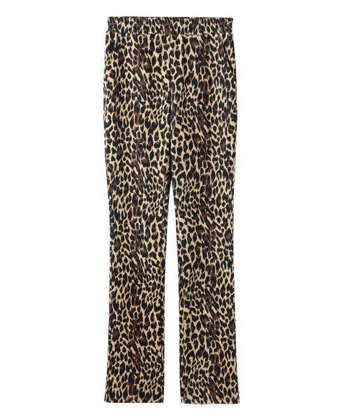 X-girl（エックスガール）の「MULTI PATTERN EASY SLIM STRAIGHT PANTS（その他パンツ・レディース・ホワイト/ブラック/ベージュ・S/M/XS）」の4枚目の写真