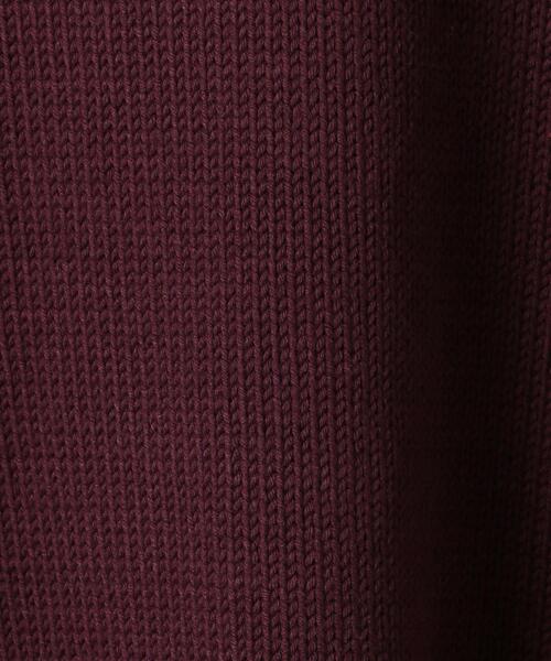 green label relaxing（グリーンレーベルリラクシング）の「スペインウールポリエステル リンクス タートルネック ニット -ウォッシャブル-（ニット/セーター・メンズ・オフホワイト/ブラック/ワインレッド・S/L/M/XL）」の14枚目の写真