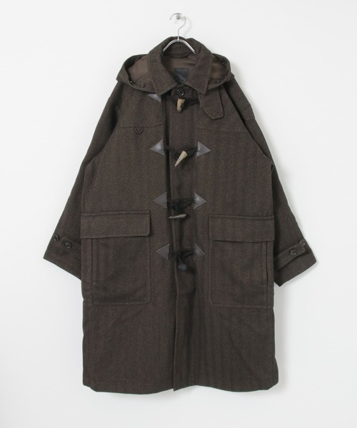 DAIWA PIER39（ダイワピア39）の「DAIWA PIER39　GORETEX TWEED DUFFLE COAT（ダッフルコート・メンズ・ベージュ/ブラウン・SMALL/MEDIUM/LARGE）」の21枚目の写真