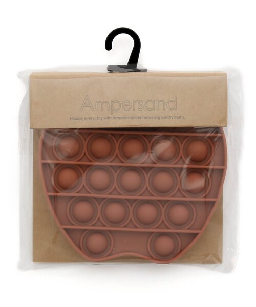 Ampersand（アンパサンド）の「シリコンプチプチオモチャ（おもちゃ・キッズ・ブラウン/レッド/カーキ/ピンク・FREE）」の12枚目の写真