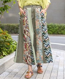 リメイクパッチスカート