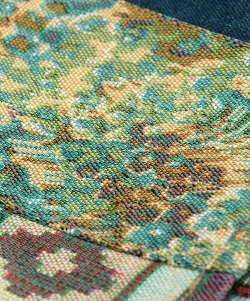 チチカカ(チチカカ)の「リメイクパッチスカート(スカート・レディース・ブルー/カーキ/アイボリー・LARGE/MEDIUM)」の22枚目の写真