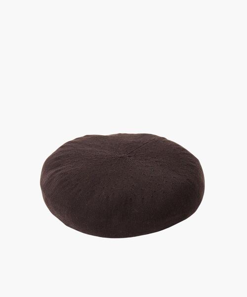 agnes b.(アニエスベー)の「KA70 CHAPEAU ウールベレー(ハンチング/ベレー帽・レディース・ブラウン系その他・UNI)」の1枚目の写真