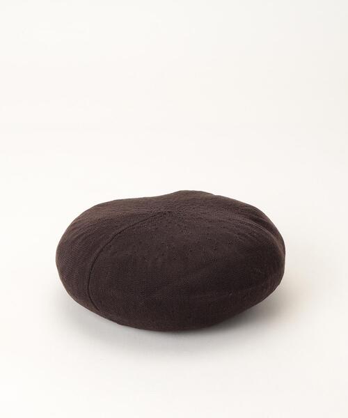 agnes b.(アニエスベー)の「KA70 CHAPEAU ウールベレー(ハンチング/ベレー帽・レディース・ブラウン系その他・UNI)」の2枚目の写真