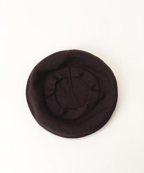 agnes b.(アニエスベー)の「KA70 CHAPEAU ウールベレー(ハンチング/ベレー帽・レディース・ブラウン系その他・UNI)」の3枚目の写真