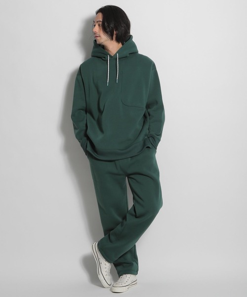 niko and...（ニコアンド）の「速乾裏パイル起毛パーカー（パーカー・メンズ・アイボリー/ライトグレー/グリーン・MEDIUM/LARGE）」の19枚目の写真