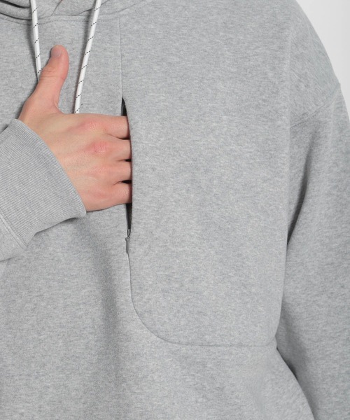 niko and...（ニコアンド）の「速乾裏パイル起毛パーカー（パーカー・メンズ・アイボリー/ライトグレー/グリーン・MEDIUM/LARGE）」の20枚目の写真