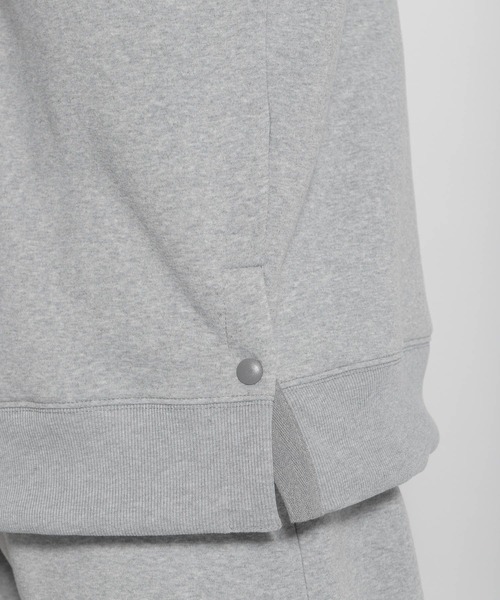 niko and...（ニコアンド）の「速乾裏パイル起毛パーカー（パーカー・メンズ・アイボリー/ライトグレー/グリーン・MEDIUM/LARGE）」の6枚目の写真