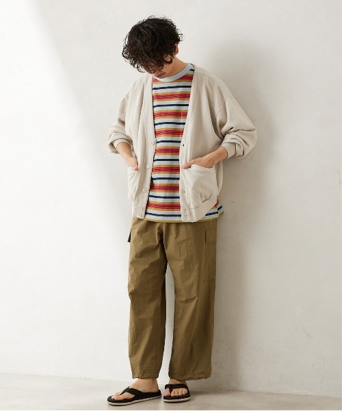 JOURNAL STANDARD relume(ジャーナルスタンダード レリューム)の「【HOUSE HOLD / ハウスホールド】イージーワイドカーゴパンツ(カーゴパンツ・メンズ・ブラック/カーキ/ホワイト・2/4/3)」の16枚目の写真