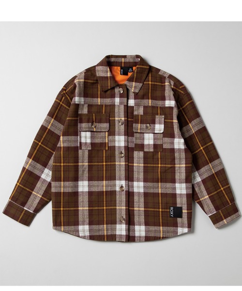 ROXY（ロキシー）の「PLAID SHIRTS/ロキシーチェックシャツ（シャツ/ブラウス・レディース・ブラック/バーガンディー・MEDIUM/LARGE）」の9枚目の写真