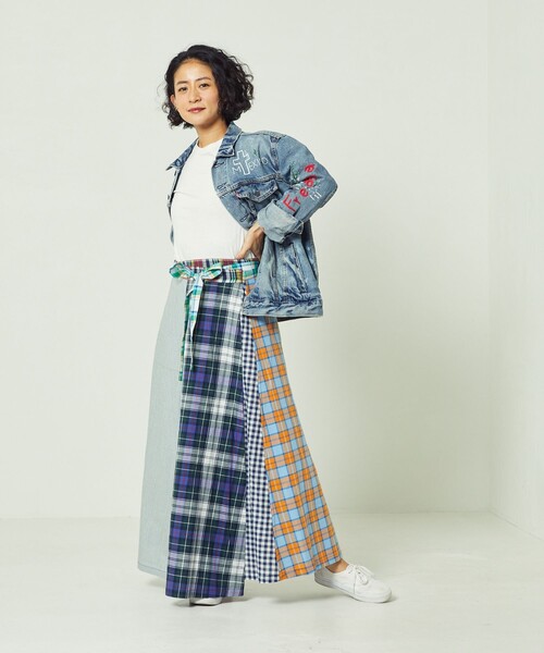 Freada（フリーダ）の「Freada/フリーダ インドチェックラップ