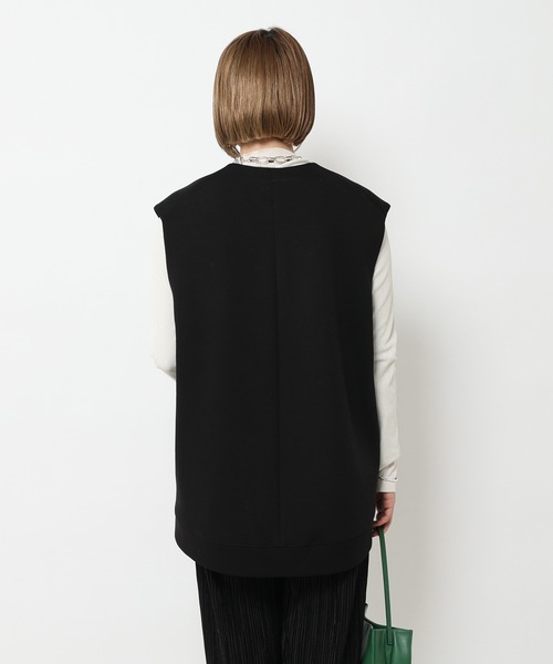 RIVE DROITE（リヴドロワ）の「WEB限定/ダンボールZIPベスト（ベスト・レディース・ブラック・FREE）」の5枚目の写真