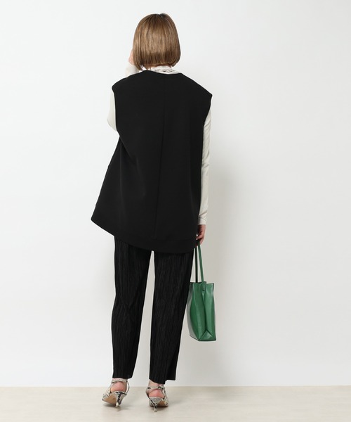 RIVE DROITE（リヴドロワ）の「WEB限定/ダンボールZIPベスト（ベスト・レディース・ブラック・FREE）」の7枚目の写真