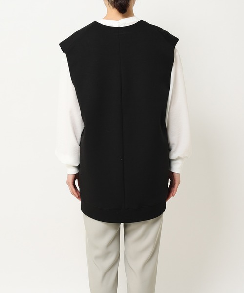 RIVE DROITE（リヴドロワ）の「WEB限定/ダンボールZIPベスト（ベスト・レディース・ブラック・FREE）」の10枚目の写真