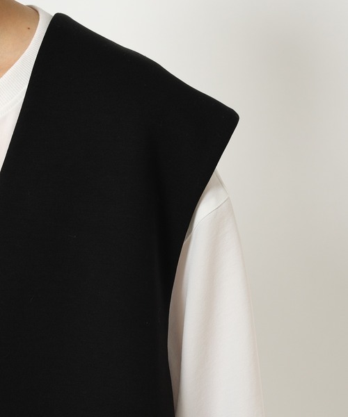 RIVE DROITE（リヴドロワ）の「WEB限定/ダンボールZIPベスト（ベスト・レディース・ブラック・FREE）」の12枚目の写真