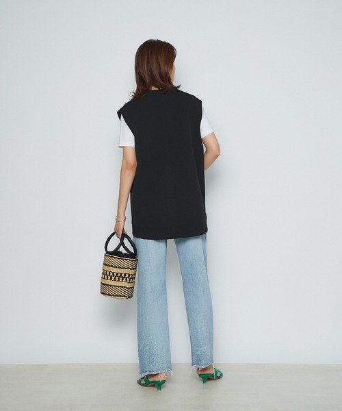 RIVE DROITE（リヴドロワ）の「WEB限定/ダンボールZIPベスト（ベスト・レディース・ブラック・FREE）」の16枚目の写真