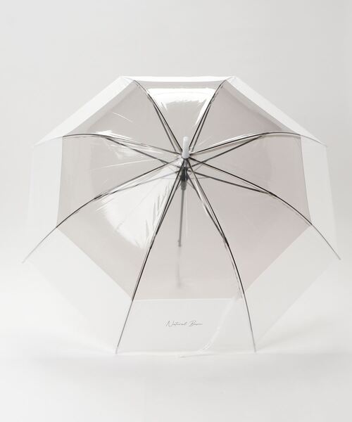 COMMON WARE(コモンウェアー)の「NT:バイカラービニール傘(長傘・レディース・ホワイト/ブラック/パープル/ピンク/ブルー/グリーン・FREE)」の22枚目の写真