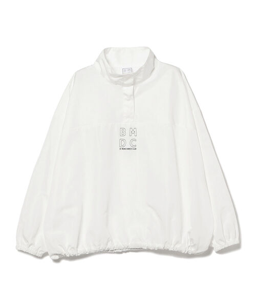 B:MING by BEAMS(ビーミングバイビームス)の「B:MING by BEAMS / ロゴプリント プルオーバー ブルゾン(130~160cm)(ブルゾン・キッズ・ホワイト/ブラック・130/160/140/150)」の3枚目の写真
