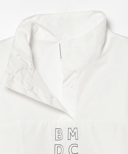 B:MING by BEAMS(ビーミングバイビームス)の「B:MING by BEAMS / ロゴプリント プルオーバー ブルゾン(130~160cm)(ブルゾン・キッズ・ホワイト/ブラック・130/160/140/150)」の4枚目の写真