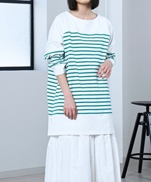 LUPILIEN | 【LUPILIEN】切替バスクTシャツ(Tシャツ/カットソー)
