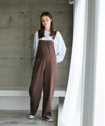 flaner | Loose denim overalls/ルーズデニムオーバーオール(サロペット/オーバーオール)