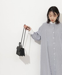 NATURAL BEAUTY BASIC | トラペーズステッチポシェット(ショルダーバッグ)