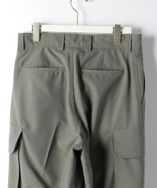 green label relaxing(グリーンレーベルリラクシング)の「TW リップストップ M64 カーゴパンツ -ウォッシャブル-(カーゴパンツ・メンズ・ブラック/オリーブ・M/S/XL/L)」の13枚目の写真