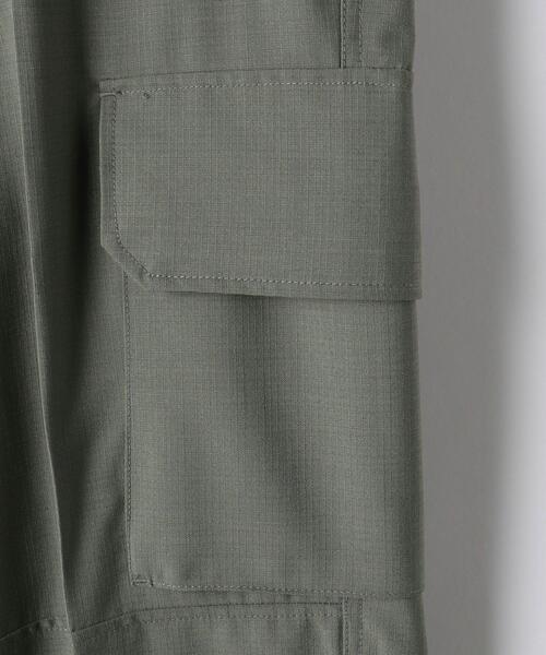 green label relaxing(グリーンレーベルリラクシング)の「TW リップストップ M64 カーゴパンツ -ウォッシャブル-(カーゴパンツ・メンズ・ブラック/オリーブ・M/S/XL/L)」の4枚目の写真