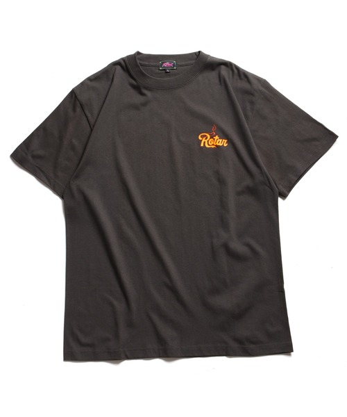 ROTAR（ローター）の「Rotar tobacco 1p Tee（Tシャツ/カットソー・メンズ・バーガンディー/スミクロ/オフホワイト・X-LARGE/MEDIUM/LARGE/SMALL）」の5枚目の写真