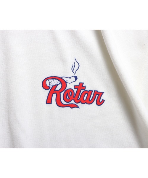 ROTAR（ローター）の「Rotar tobacco 1p Tee（Tシャツ/カットソー・メンズ・バーガンディー/スミクロ/オフホワイト・X-LARGE/MEDIUM/LARGE/SMALL）」の9枚目の写真