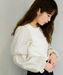 Brownie | 【Brownie】キャンディスリーブカットソートップス(Tシャツ/カットソー)