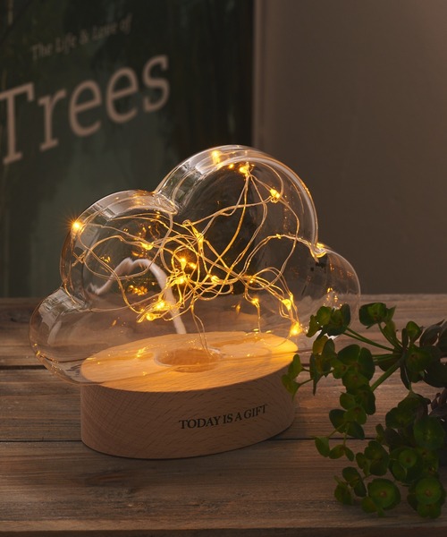 BIRTHDAY BAR（バースデイバー）の「クラウドLEDライト TODAY IS A GIFT 雲（照明・レディース・クリア・フリー）」の10枚目の写真