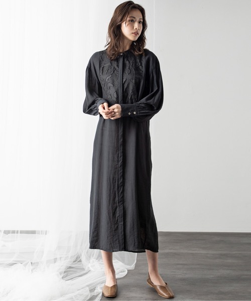 MILLION CARATS(ミリオンカラッツ)の「モチーフレースシアーワンピース(ワンピース・レディース・オフホワイト/ブラック/ピンク・FREE)」の18枚目の写真