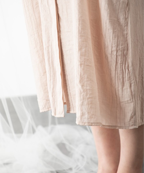 MILLION CARATS(ミリオンカラッツ)の「モチーフレースシアーワンピース(ワンピース・レディース・オフホワイト/ブラック/ピンク・FREE)」の22枚目の写真