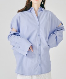 acro | スリットオーバーサイズシャツ/AC1357(シャツ/ブラウス)