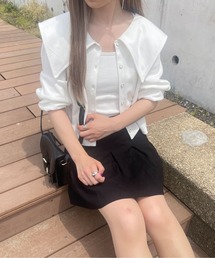 PairPair | ショート丈ビッグカラーカーディガン(カーディガン/ボレロ)