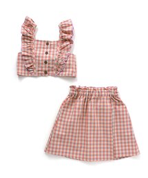 BREEZE | WEB限定 ギンガムチェックセットアップ(セットアップ)