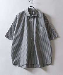 SITRY(Vg[)Oversize Drop shoulder broadcloth shirt/I[o[TCY hbvV_[ u[h Vc(Vc/uEX)