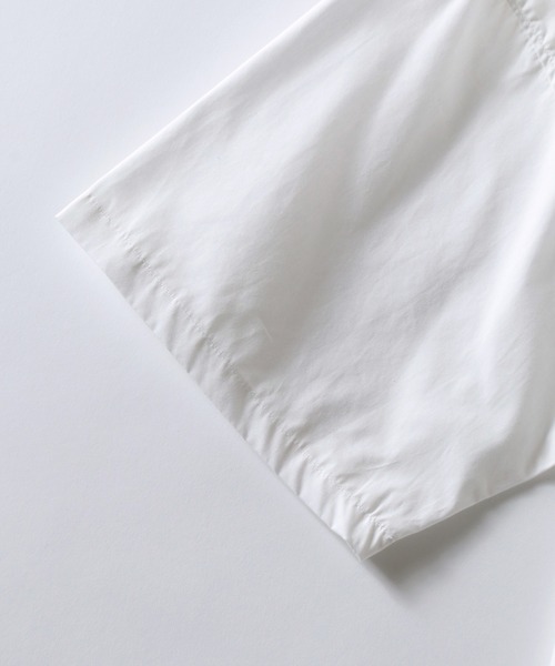 SITRY（シトリー）の「Oversize Drop shoulder broadcloth shirt/オーバーサイズ ドロップショルダー ブロード 半袖シャツ（シャツ/ブラウス・メンズ・ホワイト/ブラック/サックスブルー/グリーン/ホワイト系その他/ブルー系その他/パープル系その他/イエロー系その他/グレイッシュベージュ/ブラック系その他/グリーン系その他・M/L/XL）」の19枚目の写真