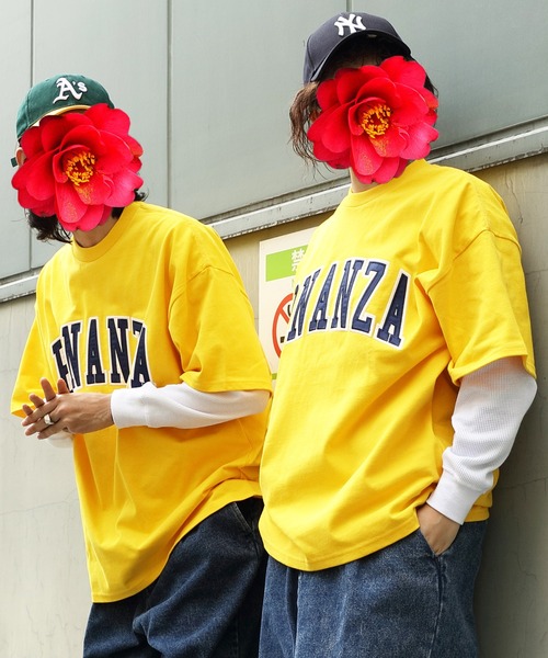 ８(eight)（エイト）の「半袖ビッグＴシャツ（Tシャツ/カットソー・メンズ・ホワイト/イエロー/グリーン系その他/ダークブルー・MEDIUM/LARGE）」の4枚目の写真