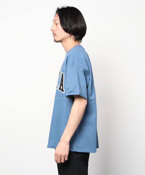 ８(eight)（エイト）の「半袖ビッグＴシャツ（Tシャツ/カットソー・メンズ・ホワイト/イエロー/グリーン系その他/ダークブルー・MEDIUM/LARGE）」の5枚目の写真