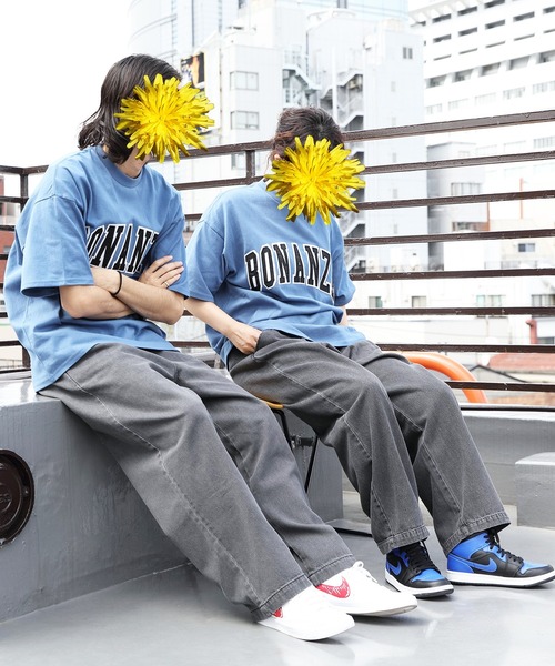 ８(eight)（エイト）の「半袖ビッグＴシャツ（Tシャツ/カットソー・メンズ・ホワイト/イエロー/グリーン系その他/ダークブルー・MEDIUM/LARGE）」の11枚目の写真