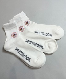 FRUIT OF THE LOOM | JM×FOTL　Logo 3P-SOCKS(ソックス/靴下)