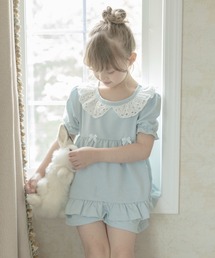 Catherine Cottage（キャサリンコテージ）の「半袖フリルパジャマ（ルームウェア/パジャマ）」