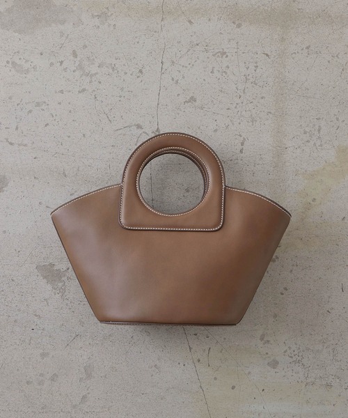 EFOLE（エフォル）の「【EFOLE】 バスケット ハンド バッグ（ハンドバッグ・レディース・ブラウン/ベージュ・FREE）」の11枚目の写真