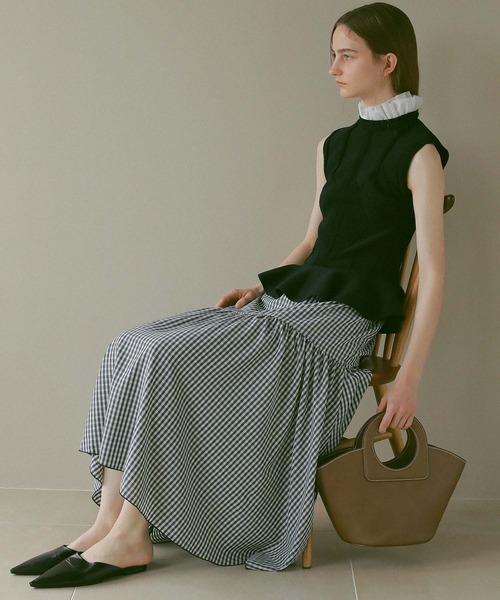 EFOLE（エフォル）の「【EFOLE】 バスケット ハンド バッグ（ハンドバッグ・レディース・ブラウン/ベージュ・FREE）」の9枚目の写真