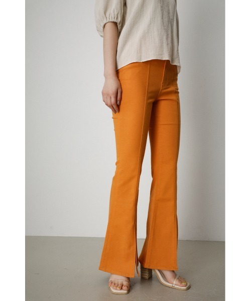 CENTER SLIT COLOR FLARE PT/センタースリットカラーフレアPT